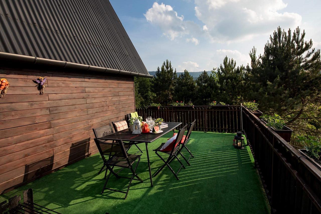 Willa Karolinka Stroza - Pet Friendly Ferienhaus Myślenice