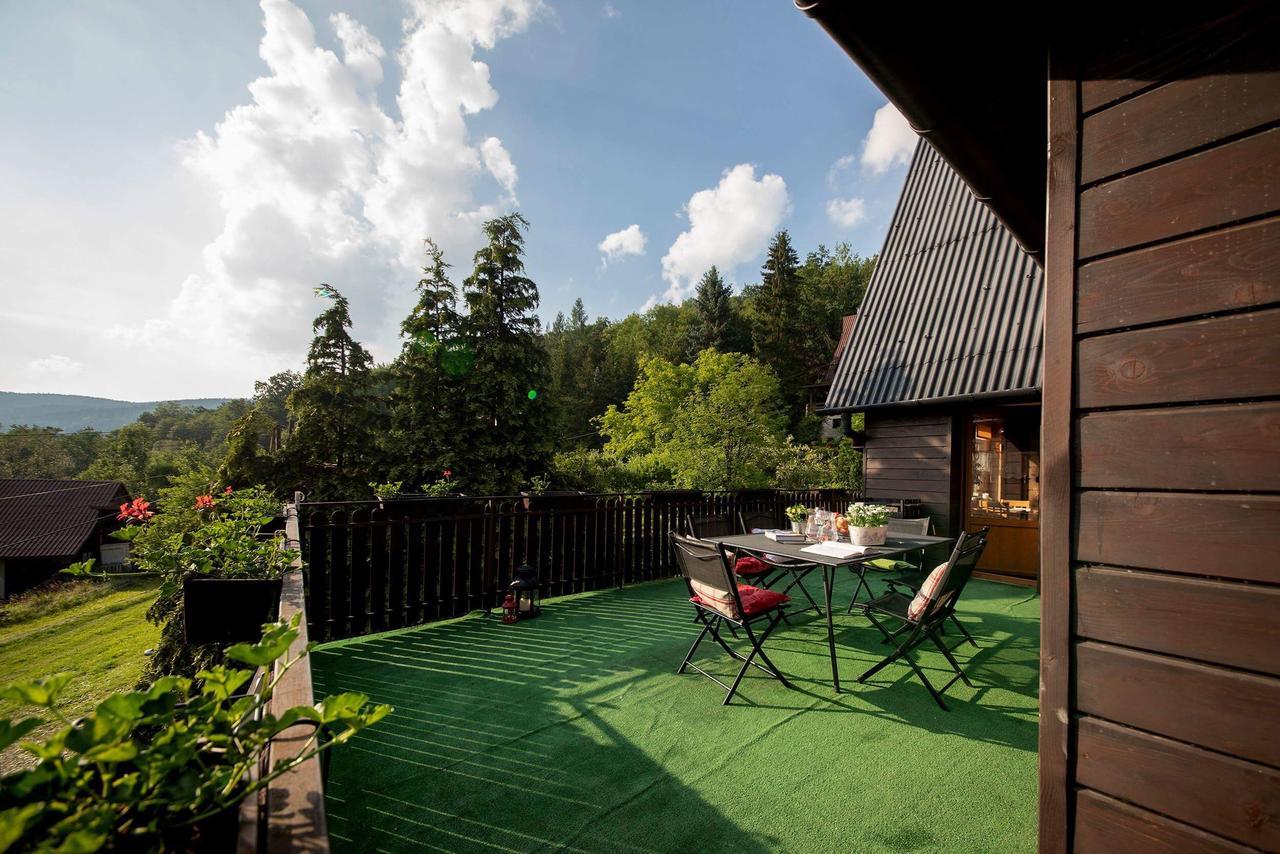 Willa Karolinka Stroza - Pet Friendly Ferienhaus Myślenice